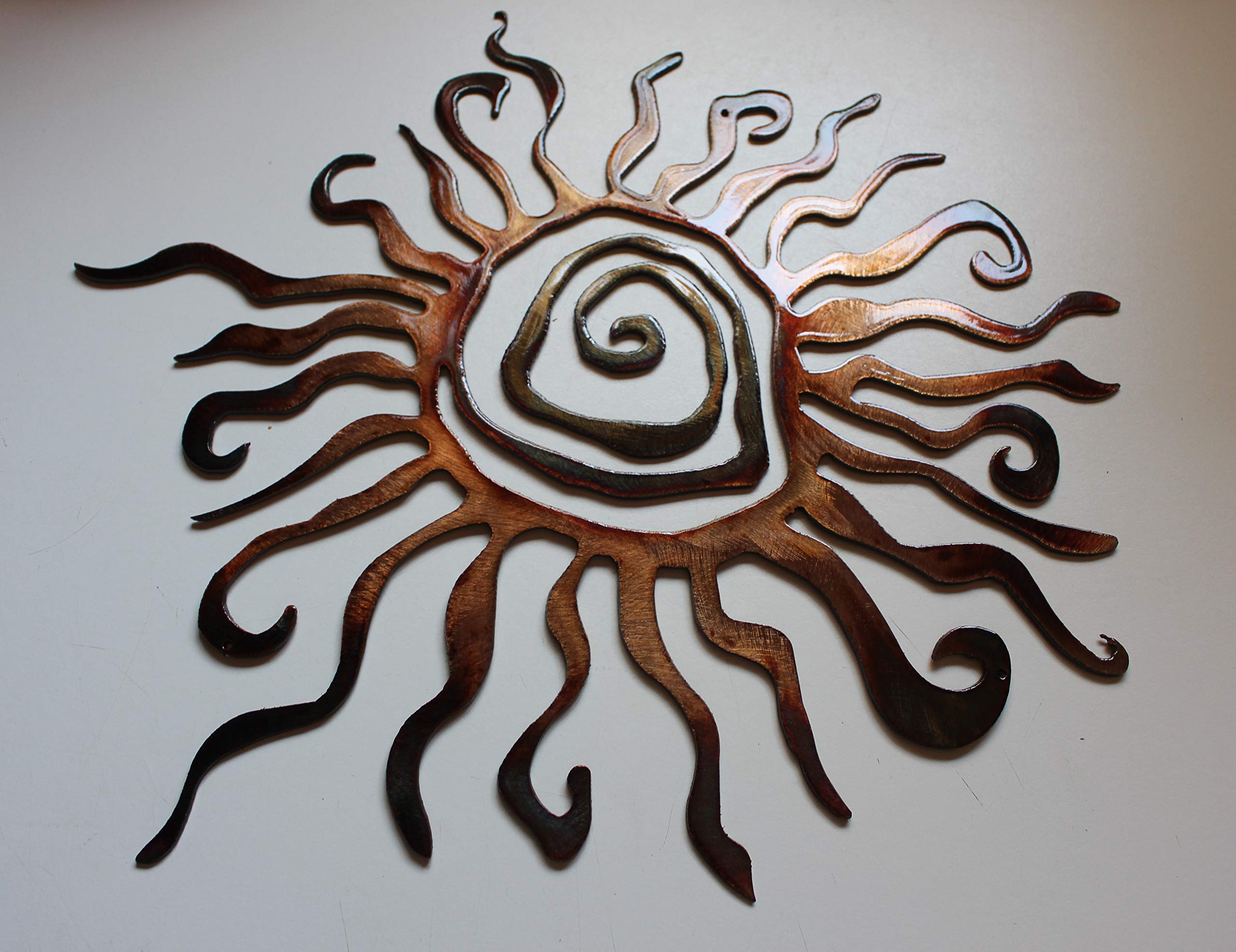 Amazon.com: Southwestern Sun Metal Wall Art 17